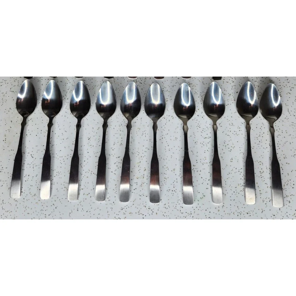 28 Pcs Stanley Roberts Rogers Stainless Steel Flatware Korea Olde Boston